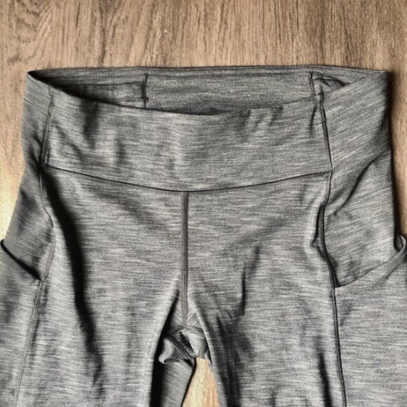 Lululemon Luxtreme Grey Leggings, size 8 - Picture 2 of 5